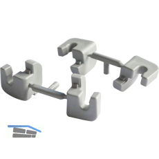 VAUTH-SAGEL Befestigungsclips KB 150 mm Grau