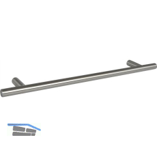 Handtuchhalter Bunos Breite 500 mm, Edelstahl geb�rstet