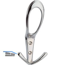 Huthaken Deneb Breite 76 mm, H�he 160 mm, ZN verchromt poliert