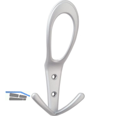 Huthaken Deneb Breite 76 mm, H�he 160 mm, ZN alufarbig