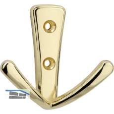 Mantelhaken Deneb Breite 76 mm, H�he 71 mm, ZN vermessingt poliert