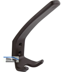 Huthaken Amun Breite 57 mm, H�he 150 mm, Kunststoff braun