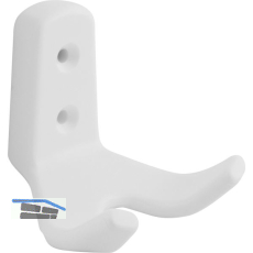 Mantelhaken Amun Breite 57 mm, H�he 62 mm, Kunststoff wei�