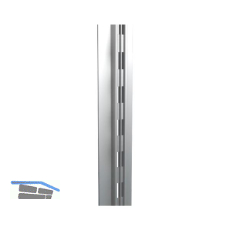 Ladenbausystem Twin Profil 2200 mm Aluminium natur eloxiert
