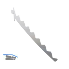 Ladenbausystem Single Schr�gabh�nger 300 mm chrom