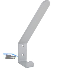 Huthaken Amenti Breite 25 mm, H�he 141 mm, Stahl silberfarbig