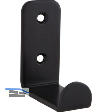 Mantelhaken Amenti Breite 25 mm, H�he 54 mm, Stahl schwarz