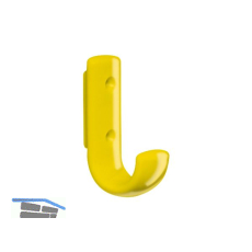 Mantelhaken HEWI 477.90.060 H�he 72 mm, Polyamid senfgelb gl�nzend