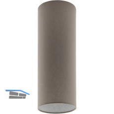 EGLO Schirm Pasteri Pro � 150 H 160 mm Textil taupe