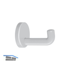 Mantelhaken HEWI 477.90.030 H�he 70 mm, Polyamid lichtgrau gl�nzend