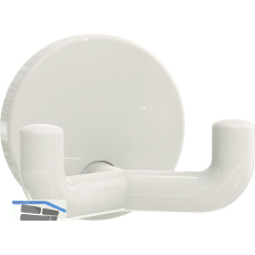 Mantelhaken HEWI 477.90.025 H�he 50 mm, Polyamid reinwei� gl�nzend