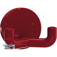Mantelhaken HEWI 477.90.025 H�he 50 mm, Polyamid rubinrot gl�nzend