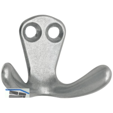 Doppelhaken Hapi Breite 44 mm, H�he 33 mm, Aluminium poliert