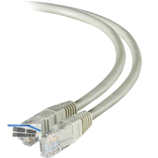 Patchkabel RJ45 CAT6, grau 5,0m