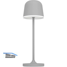 EGLO Tischleuchte Mannera Akku grau