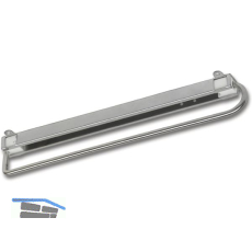 Kleiderb�gelhalter-Auszug 400 mm Stahl silberfarbig