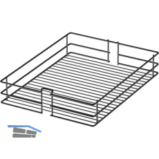 VS TAL Larder Ablage Classic 3er-Set KB 400 mm Lava