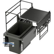 VS ENVI Water Plus Abfalltrennsystem KB 600 mm 1 x 22 L Lava