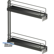 VS SUB Slim Unterschrankauszug Classic KB 150 mm Lava