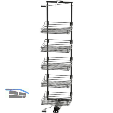 VS TAL Gate Hochschrankauszug Set Classic 1900 - 2140 mm KB 600 mm Lava