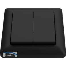 SIRO PushPower Schalter Standard 55 4-fach schwarz