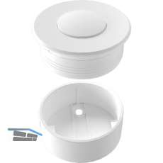 SIRO PushPower Druckschalter Mini 35 wei�