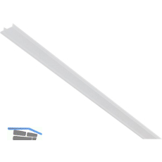 ALUMIS Abdeckung zu LED-Griffprofil OUT 5000 mm klar