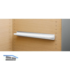 SERVETTO Krawattenhalter Modell D Aluminium/Kunststoff wei�