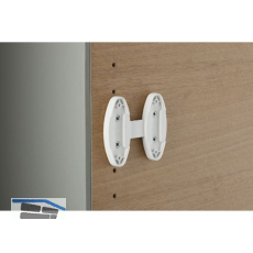 SERVETTO Self System Distanzst�ck Kunststoff wei�