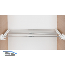 SERVETTO Self System Hosenauszug Twin Aluminium/wei�