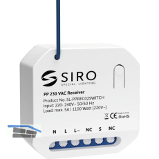 SIRO PushPower Empf�nger SWITCH 230 V
