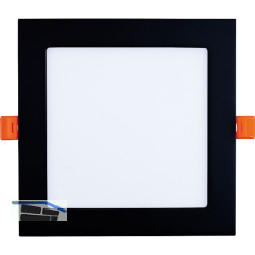 MCLED Einbauleuchte ToroS 15W 3000K 172x172mm schwarz