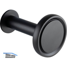 Mantelhaken Palos Tiefe 116 mm, Aluminium schwarz