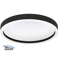 EGLO Deckenleuchte Montemoleros-Z �420 mm schwarz