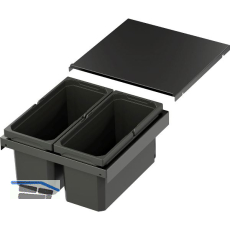 VS ENVI Flex XS-216 Abfalltrennsystem KB 450 mm 2 x 10 Liter Lava