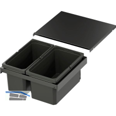 VS ENVI Flex XS-216 Abfalltrennsystem KB 500 mm 1 x 13/1 x 10 Liter Lava