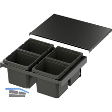 VS ENVI Flex XS-216 Abfalltrennsystem KB 600 mm 4 x 6 Liter Lava