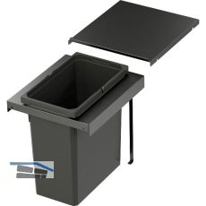 VS ENVI Flex Pro Abfalltrennsystem KB 400 mm 1 x 28 Liter Lava