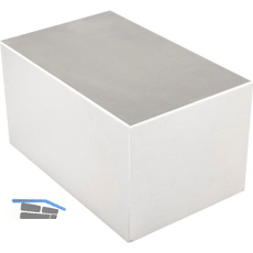 EKOTECH Geh�use zu Steckdosenelement ET115 alufarbig