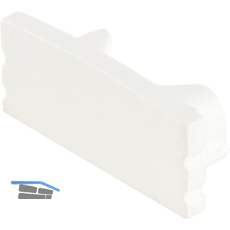 BILTON Endkappe BLine-S ON wei�