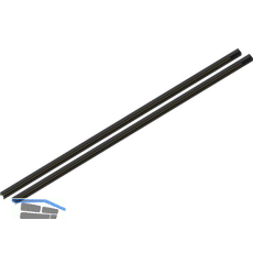 L&S Stromschiene Lite Track 2000 mm schwarz, 2 Stk.