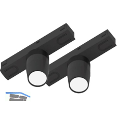 L&S Spot Lite Track schwarz, 2 Stk.