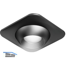 ITAL PEK Einbauleuchte Focus1 Square schwarz