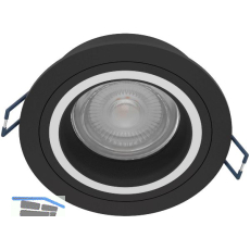 EGLO Einbauleuchte Carosso-Z rund schwarz