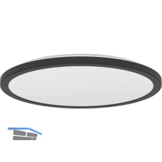 EGLO Deckenleuchte Rovito-Z �390 mm schwarz