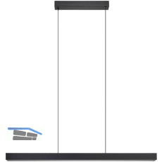 EGLO H�ngeleuchte Montebuono ausziehbar 1100 - 1800 mm schwarz