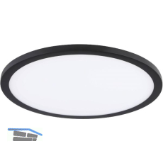 EGLO Einbauleuchte Fueva Flex 4000K �225mm schwarz