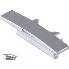 BILTON Endkappe BLine-S IN alufarbig