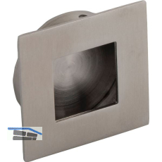 Muschelgriff Eros Breite 41 mm, Einlass � 35 mm, Edelstahl geb�rstet