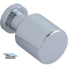 Knopf Itys � 15 mm, Tiefe 26 mm, Messing verchromt poliert